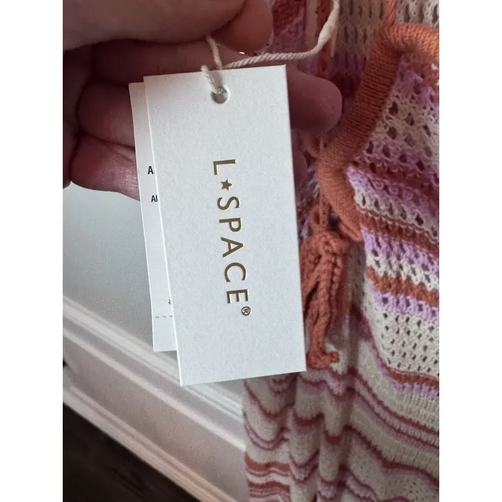 LSpace Allegra Crochet Maxi Dress Sz XL $154 NWT
